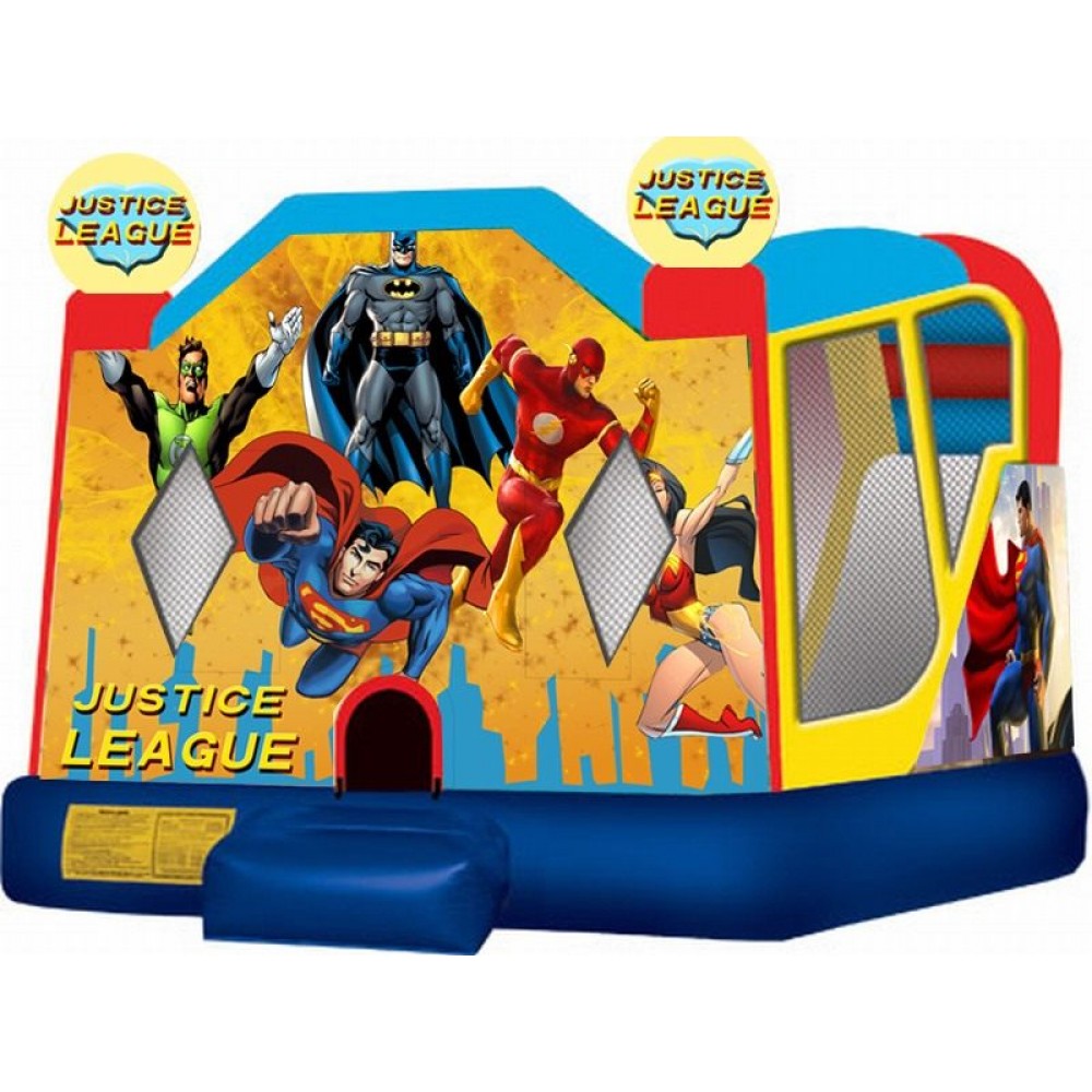 Justice League Backyard Bounce House, Justice League Bounce House For Sale.