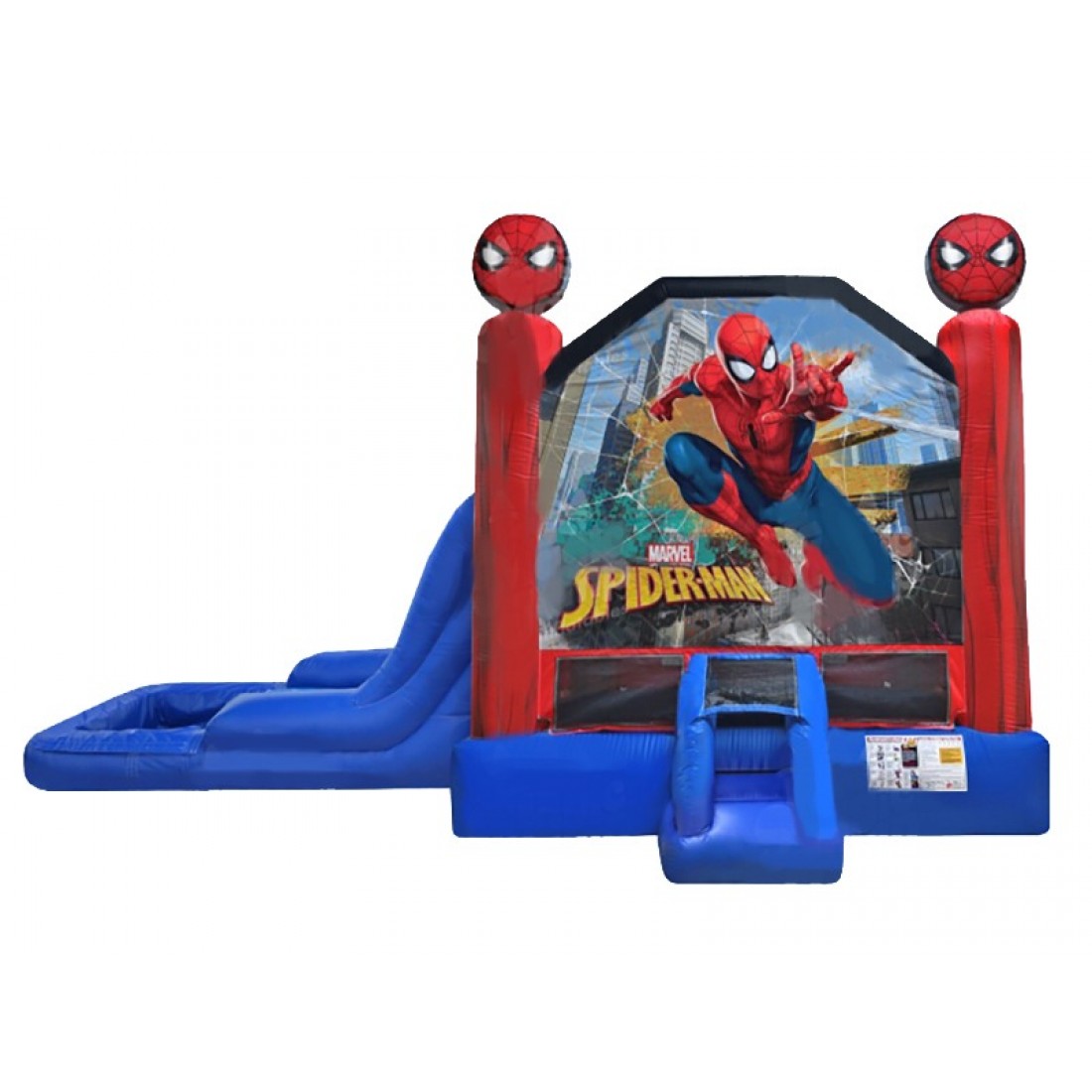 Spiderman Jumper Slide, Spiderman Jumper With Slide For Sale.