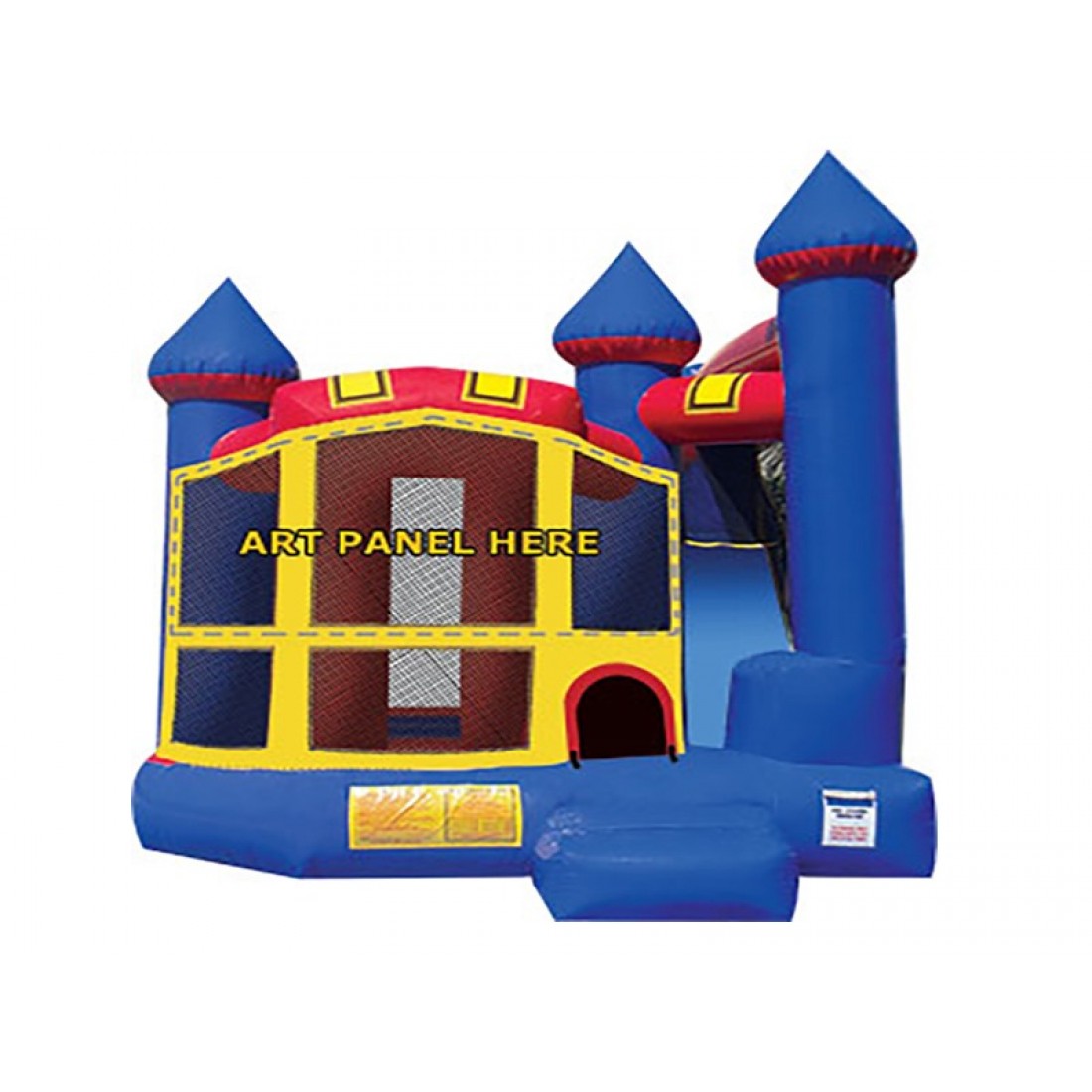 Bounce Buy Inflatables, Backyard Combo Module Castle For Sale.