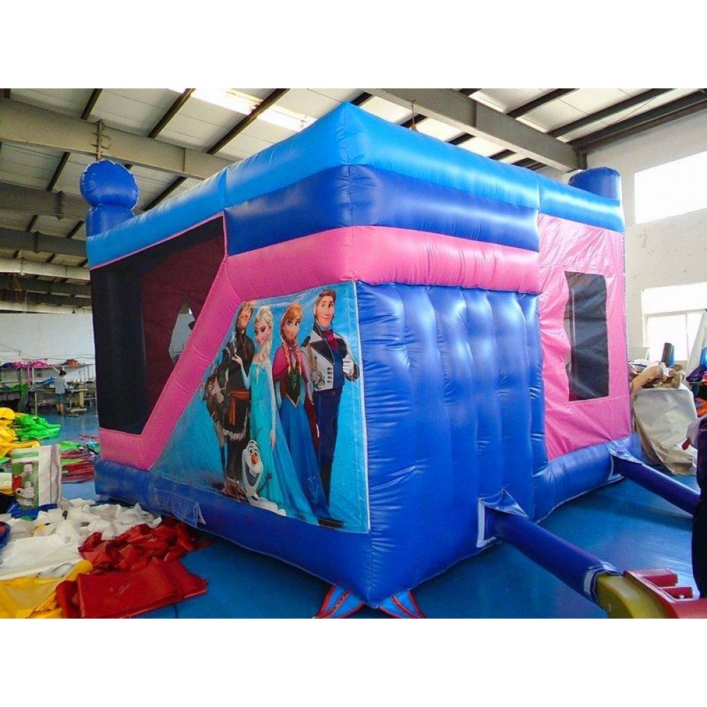 Frozen Bounce House Slide Combo, Frozen Bounce House With Slide For Sale.