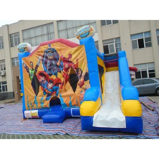 Justice League Combo Bounce House, Justice League Bounce House With