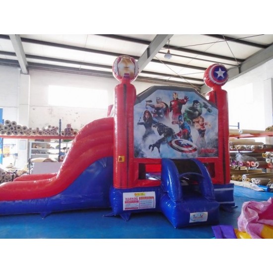 Avengers Bounce House Slide