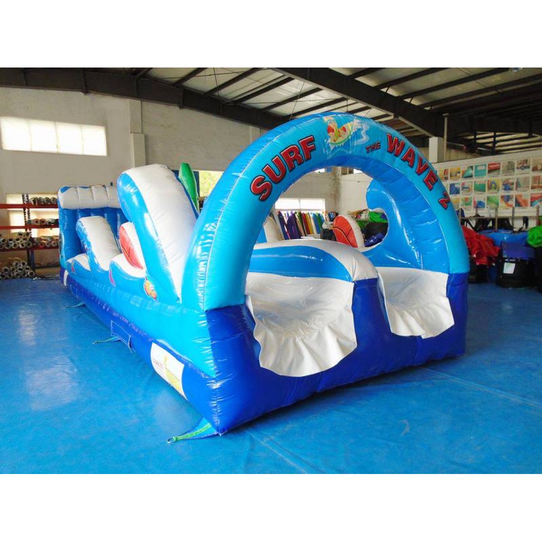 slip n slide soccer field